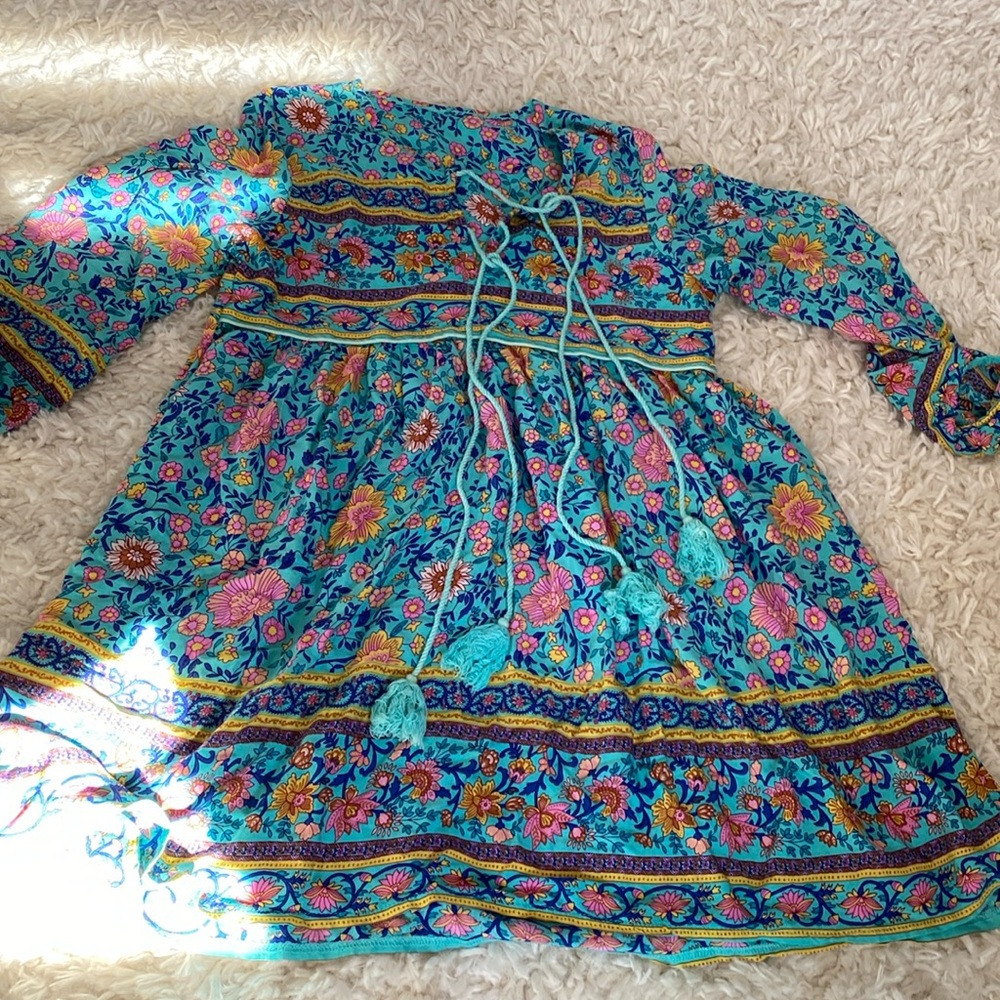 Boho mini dress size M spell of the gypsy style